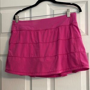 Lululemon Athletica Pink Mini Skirt